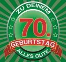 Bier Geschenk 2 ltr XXL Riesenbierflasche 70. Geburtstag