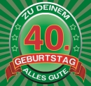 Bier Geschenk Geschenkset 40. Geburtstag