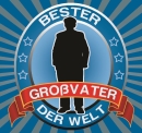 6er Bier-Tr&auml;ger aus Natur Holz, 6 Fl. Bier mit Spruch-Wunschetikett inkl.Plakette