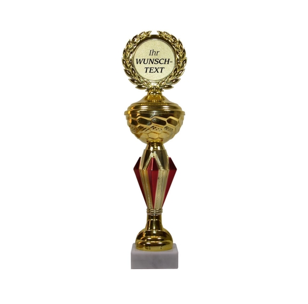 Pokal Wunschtext per Mail
